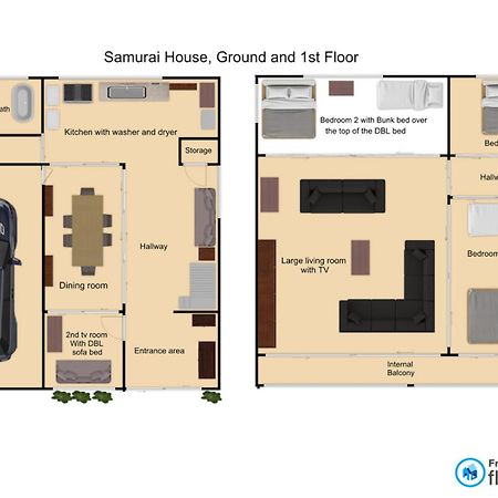 Samurai House - Large Family House, West Shinjuku โตเกียว ภายนอก รูปภาพ